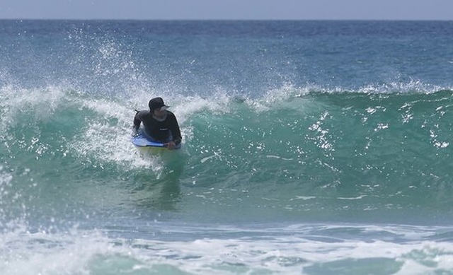  Selbstbewusstes Bodyboarden