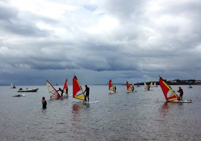  Windsurfing por todo o caminho! 