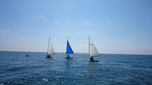 Sailing peacefully