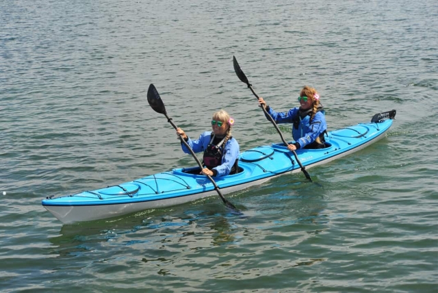 Just row the kayak