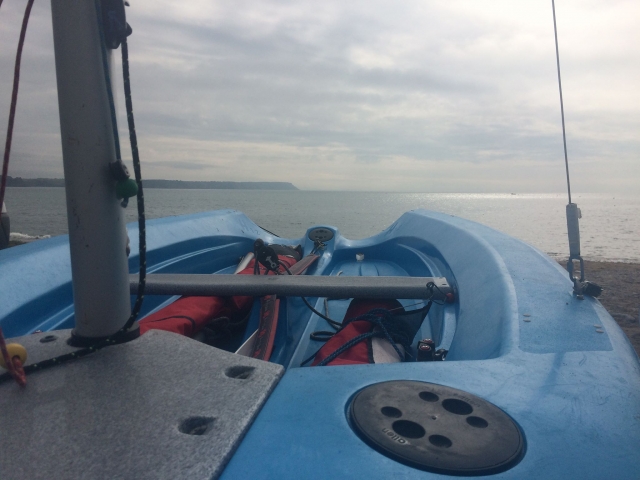 Point of view in the sailboat