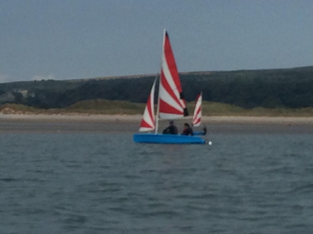 Sailing through the sea