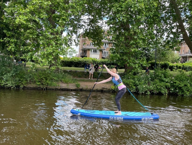 Paddling helps you to be happier