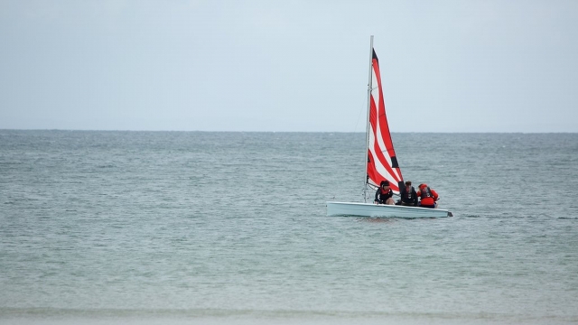 Feel at peace with sailing