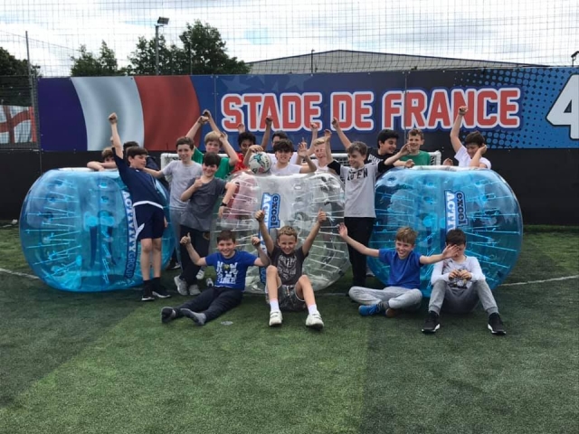 Bubble football is for everyone!
