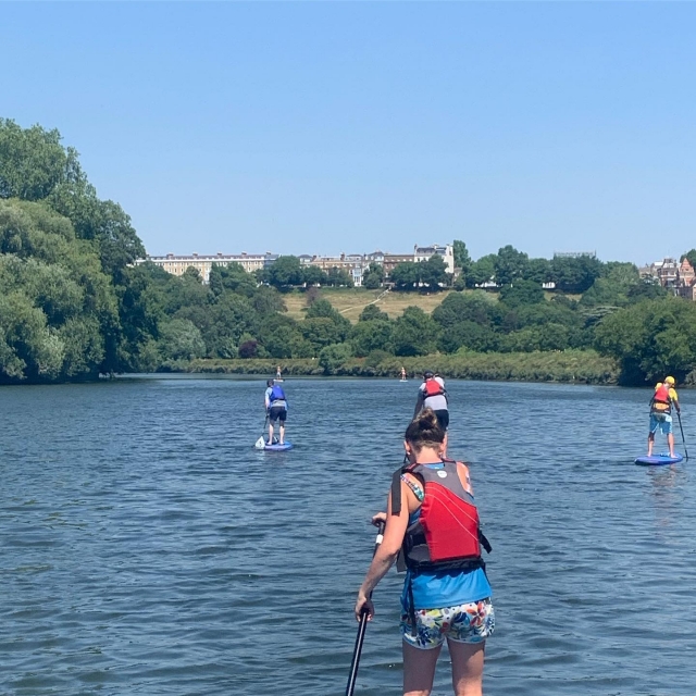  Tempo fantastico per il paddleboarding