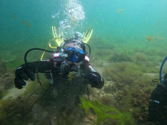  Unter Wasser gehen 
