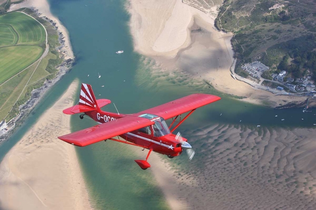 Volando sui cieli del Devon 