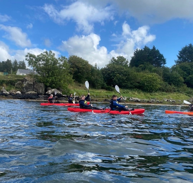 Paddling as a team