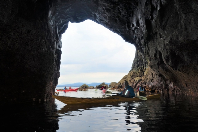 Exploring some caves