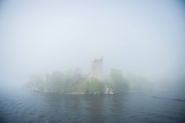 Foggy day at Loch Ness