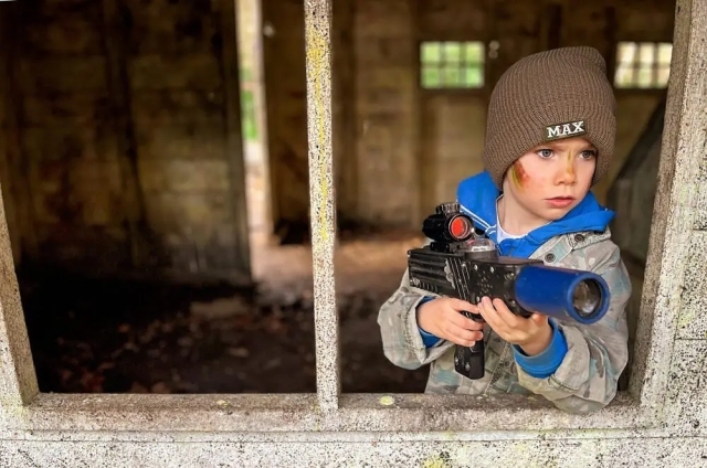 Laser-Tag-Spiele für Junioren 