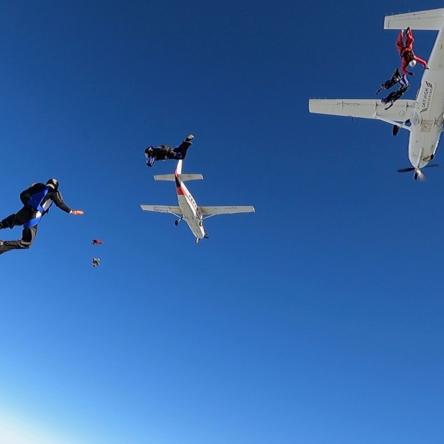 Skydiving in Durham
