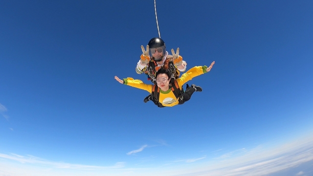 Having fun