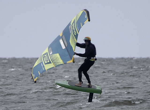  Wingfoiling nel Dorset