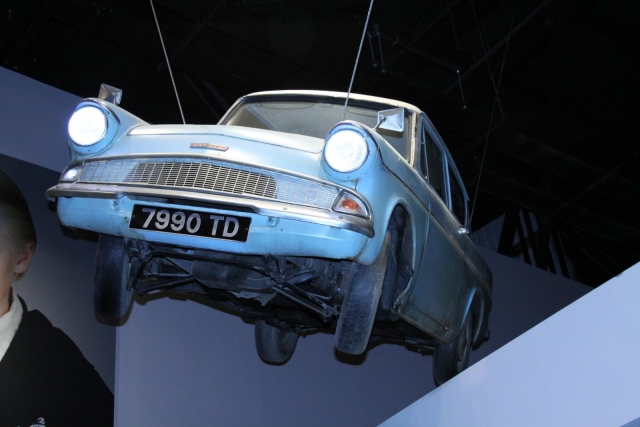  ¿Recuerdas el coche volador Weasley? 