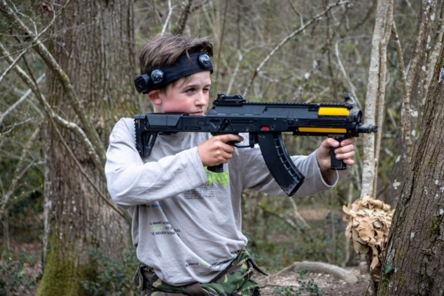  Il laser tag è così emozionante 