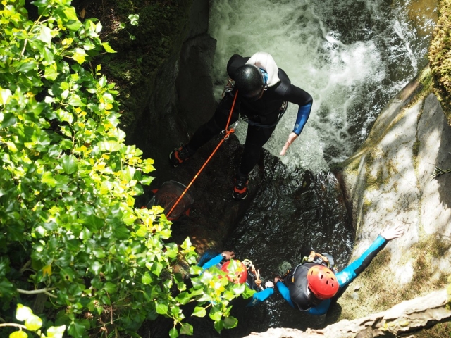 Abseiling is so exciting
