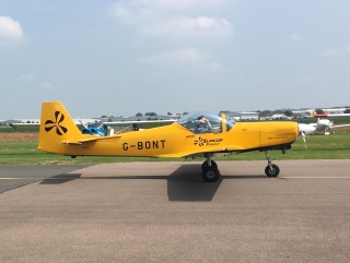 Aerobatic Flying Lesson at Enstone for 40min