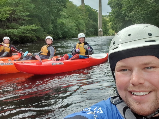 Go for a paddle on the River Dee