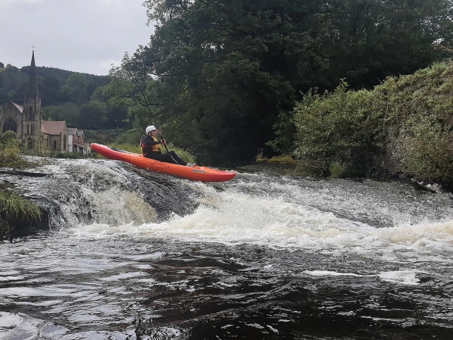 Slide down falls