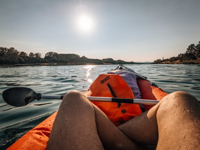 Kayaking is fun