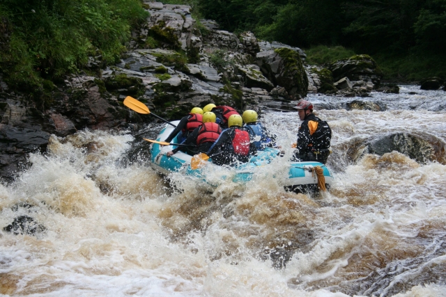  Rafting é um esporte divertido