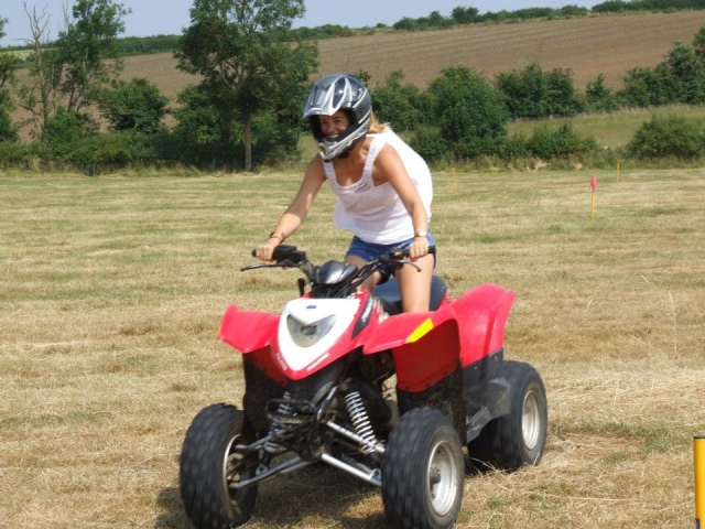 Enjoy this quad biking experience