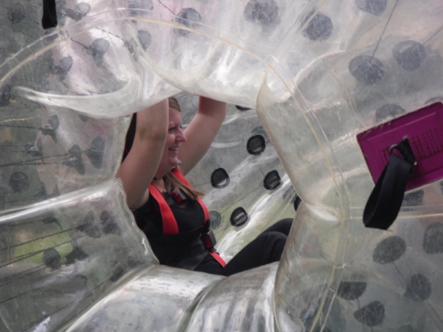 Try zorbing now