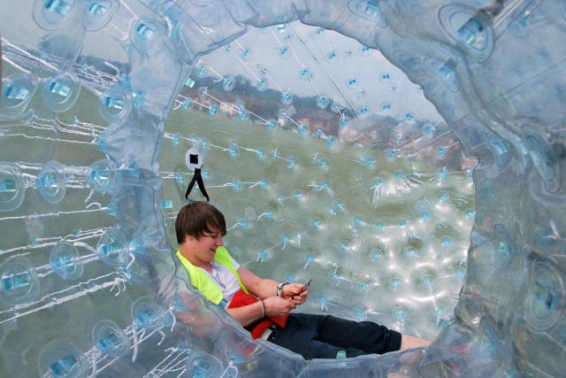 Come zorbing in Limerick