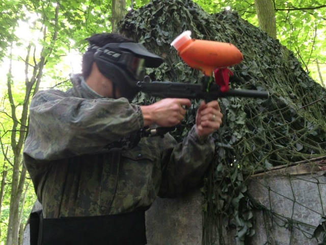 It's never too late to try paintball