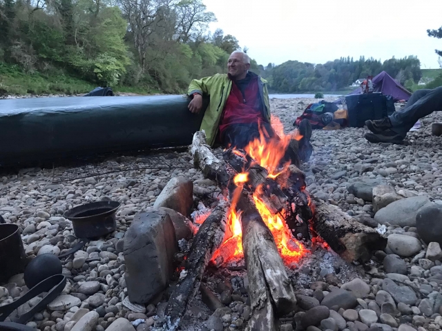 Stop for a fire