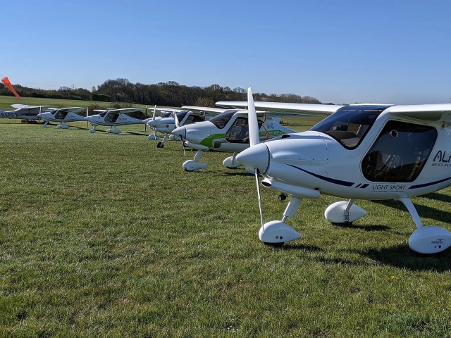 Look at our awesome fleet.