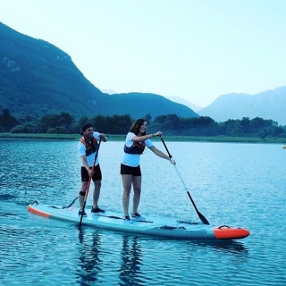 Tandem-SUP-Verleih (12+) in Bursledon 3 Stunden