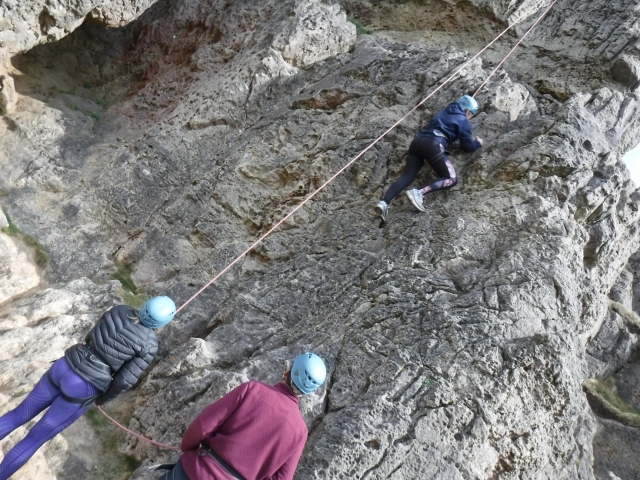 Climbing is so exciting!