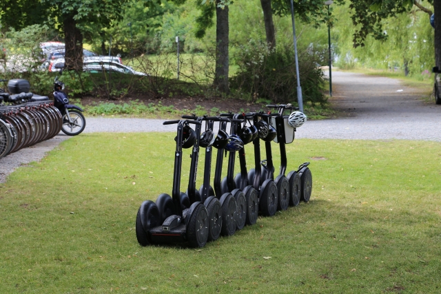  Salta su un segway! 