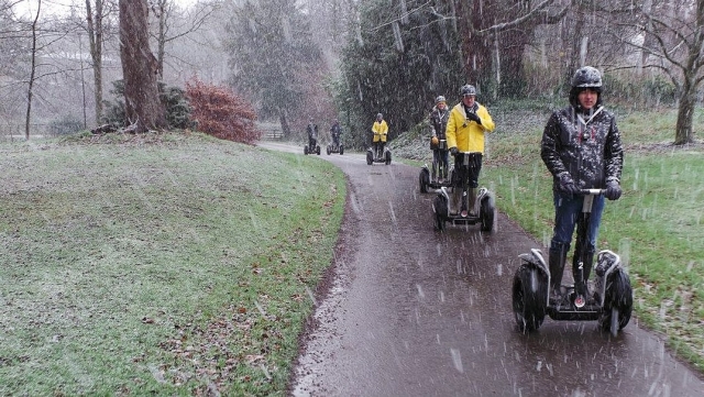  Divertimento in Segway con qualsiasi tempo 