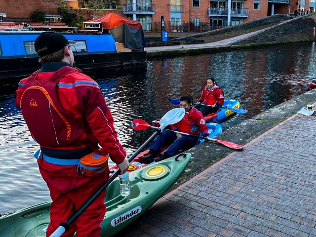 Hop in one of our kayaks