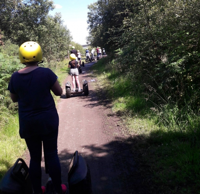 Follow the woodland trails