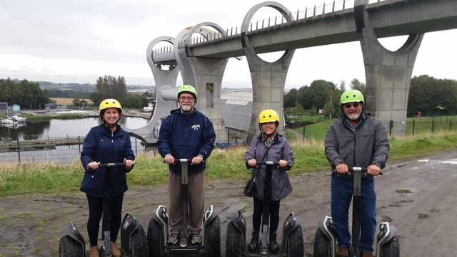 Fun time at The Falkirk Wheel