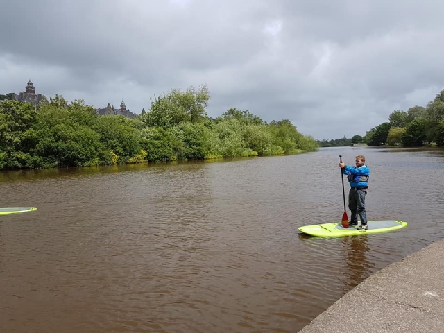 Remar é muito divertido 