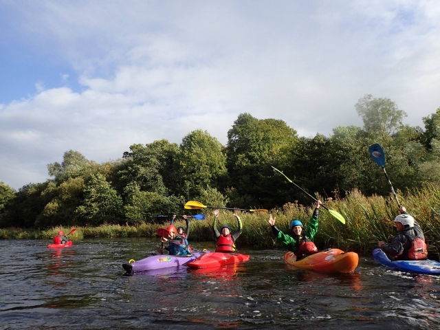  Aventure en kayak en famille