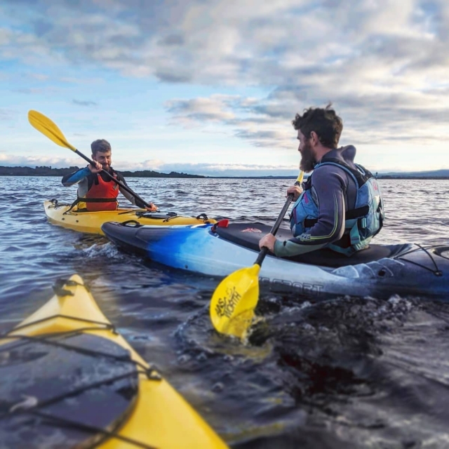  Kajakfahren im Lough Derg