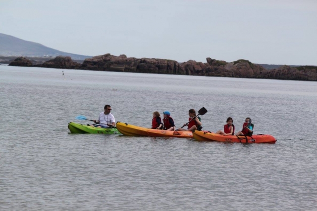 Kayak en groupe 