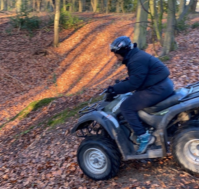  Il quad è divertente 