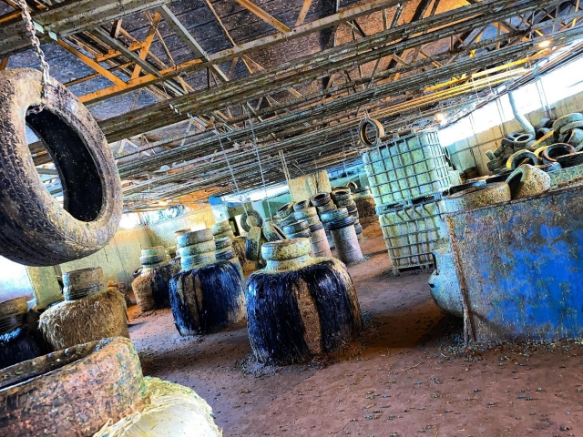Lugar de paintball cubierto 