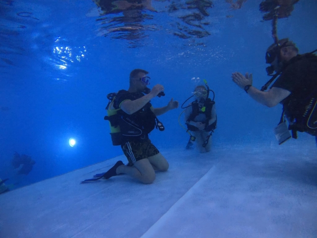 Learn scuba diving