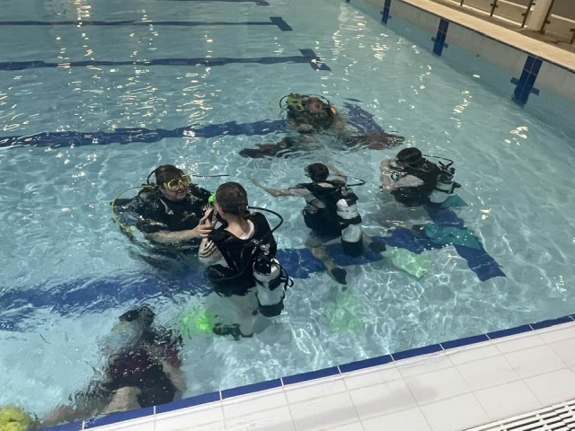 Erste Unterwasser-Erlebnisse