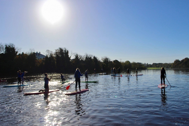 Paddling in Mayo
