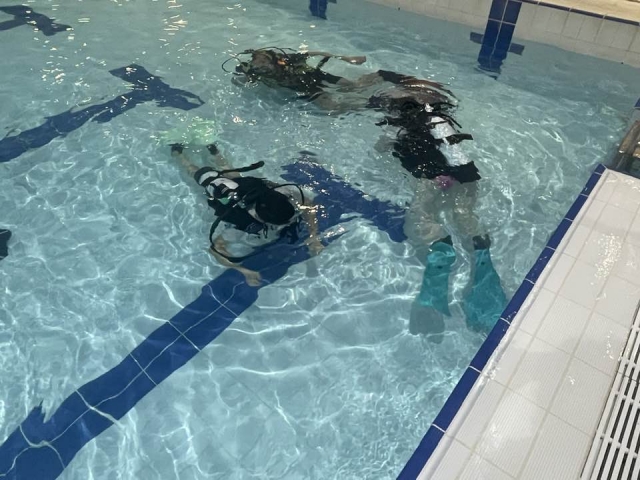  探索水下 